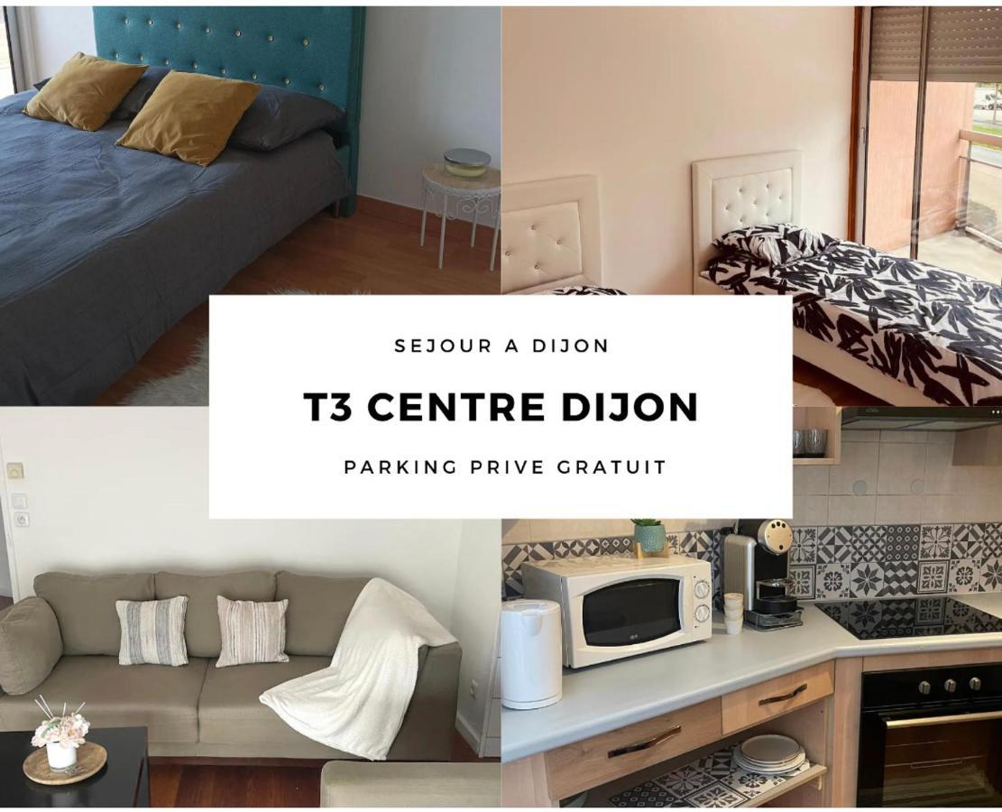 Appartement 2 Chambres Avec Parking Prive Gratuit Dijon Luaran gambar